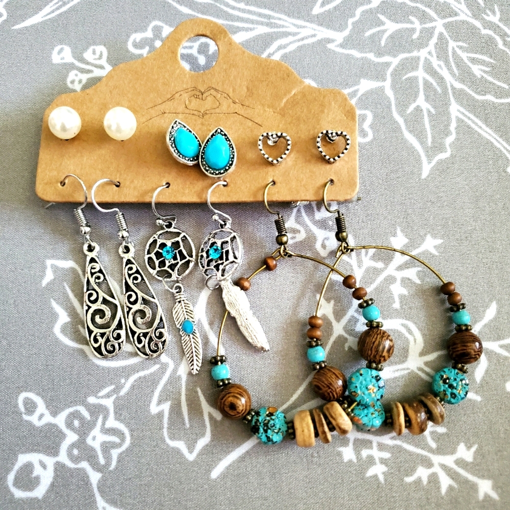 Boho Earrings Bundle - image 1